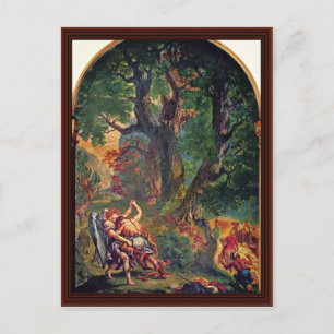 Murals Of Saint-Sulpice In Paris Chapel Postcard