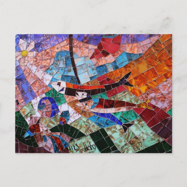 Murano Mosaic Postcard (Front)