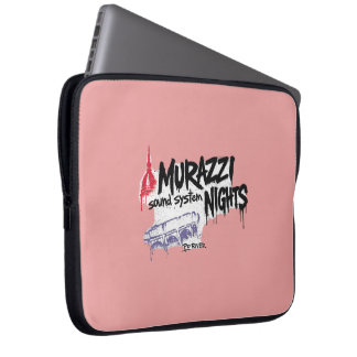 Murazzi Sound System Nights - Urban Graffiti Laptop Sleeve