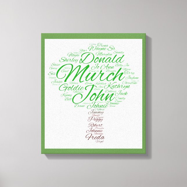 Murch Canvas Print (Front)