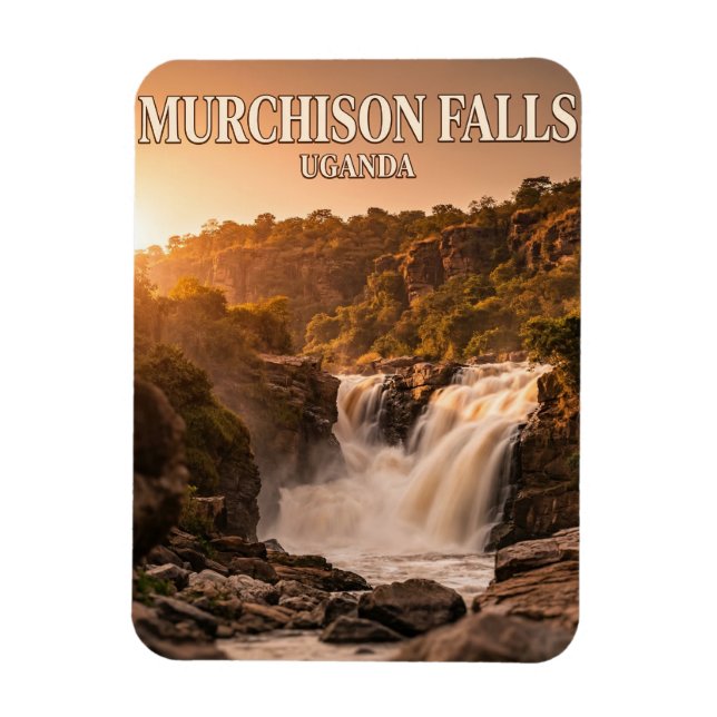Murchison Falls, Masindi, Western Region Magnet (Vertical)