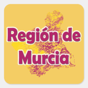 Murcia Square Sticker