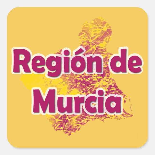 Murcia Square Sticker (Front)