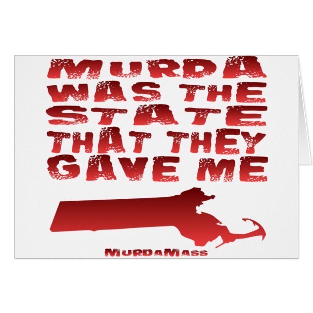 Murda Était L'État Qu'Ils M'Ont Donné (Devant horizontal)