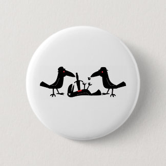 murder crows 2 inch round button