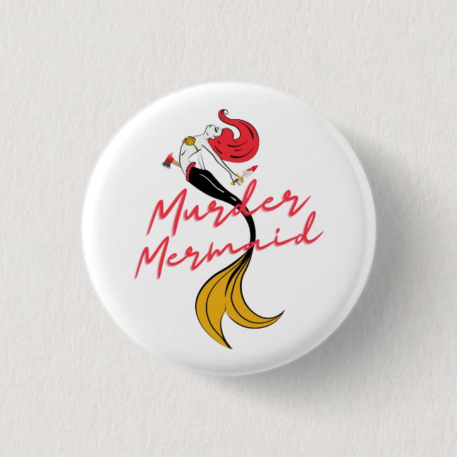 Murder Mermaid Pin (Front)