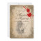 Murder Mystery Invites Vintage Parchment Classy