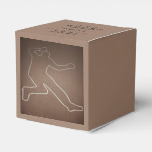 Murder Mystery "Outlined Body" Birthday Favor Box