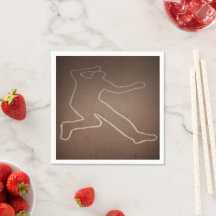 Murder Mystery "Outlined Body" Birthday