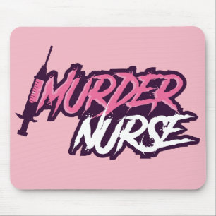 Murder Nurse Mousepad - Pink