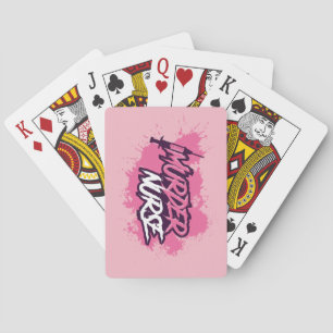 Murder Nurse Splat Playing Cards