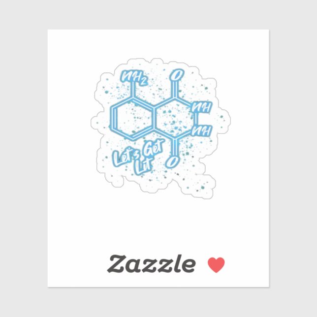 Murderino Crime Lover Luminol Let's Get Lit  (Sheet)