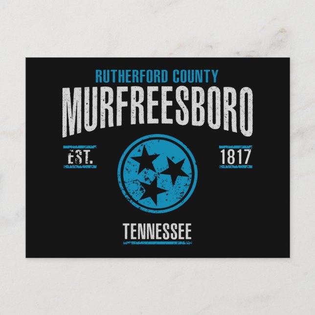 Murfreesboro Postcard (Front)