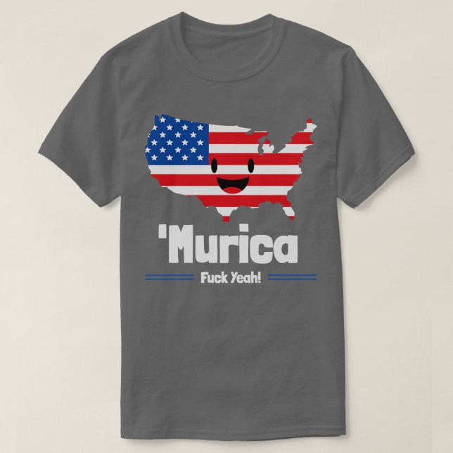 Murica Yeah T-Shirt (Design Front)