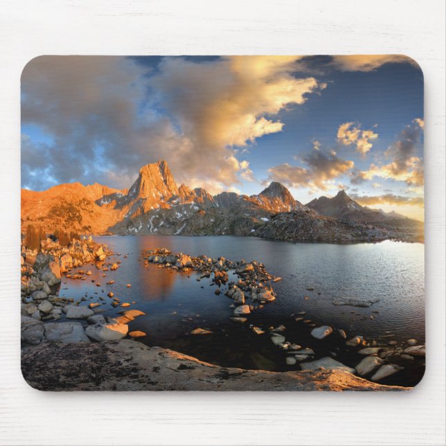 Murieal Lake Sunset 2 - Sierra Mouse Pad (Front)