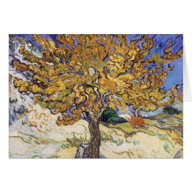Mûrier de Vincent van Gogh |, 1889 (Devant horizontal)
