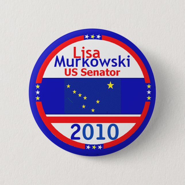 MURKOWSKI 2010 Button (Front)