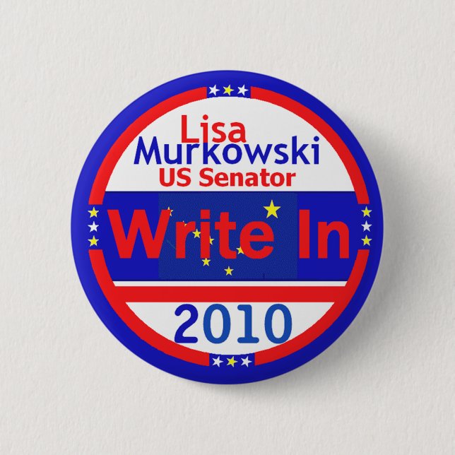 MURKOWSKI Write In Button (Front)