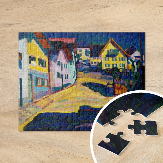 Murnau, Burggrabenstrasse 1 | Kandinsky Jigsaw Puzzle (Creator Uploaded)