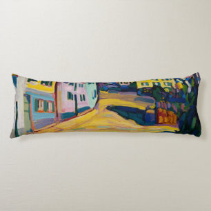 Murnau Burggrabenstrasse 1 - Wassily Kandinsky Body Pillow