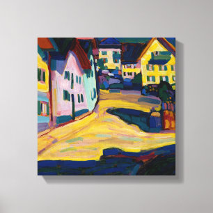 Murnau Burggrabenstrasse 1 - Wassily Kandinsky Canvas Print