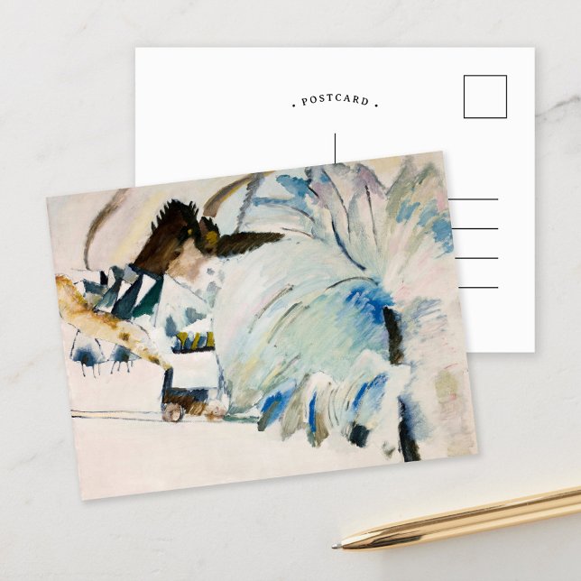 Murnau with Locomotive | Kandinsky Postcard (Creator Uploaded)