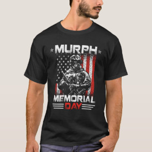 Murph 2021 Workout Challenge American Memorial Day T-Shirt