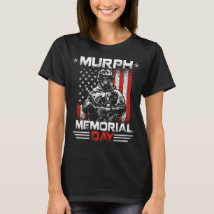 Murph 2021 Workout Challenge American Memorial Day T-Shirt