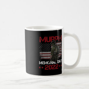 Murph 2022 Happy Memorial Day 4th Of July US Flag  Coffee Mug