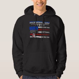 Murph 2022 Memorial Day Patriotic Day Hoodie