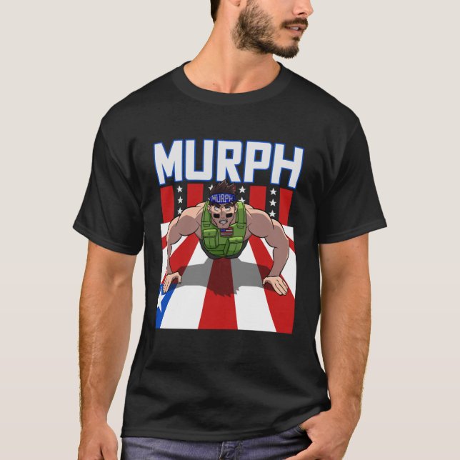 Murph Challenge Memorial Day Workout WOD 2020 T-Shirt (Front)