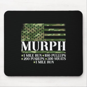 Murph Memorial Day Workout  Mouse Pad