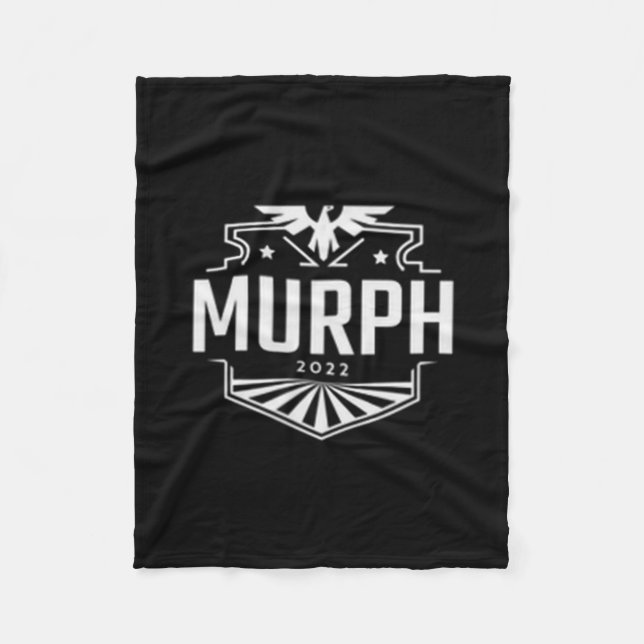 Murph workout challenge 2023 memorial day wod t sh fleece blanket (Front)