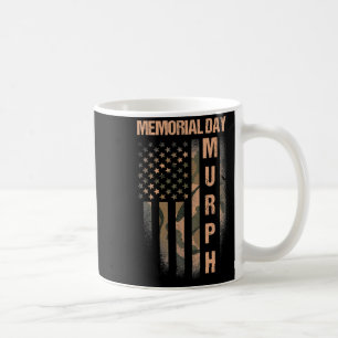 Murph workout patrioticic memorial day camo Murph  Coffee Mug