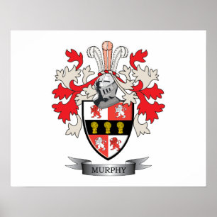 Murphy-Coat-of-Arms Poster