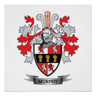 Murphy Coat of Arms Poster