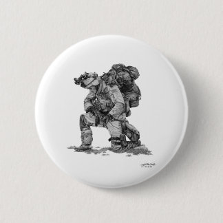 Murphy Elliott-Praying Soldier 2 Inch Round Button