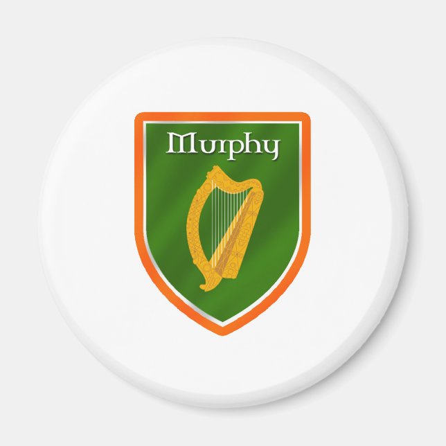 Murphy family crest - coat of arms magnet (Front)