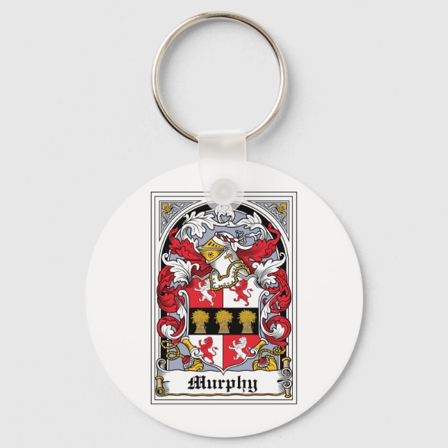 Murphy Family Crest Keychain (Front)