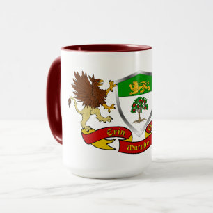 Murphy Irish Coat of Arms Shield Combo Mug