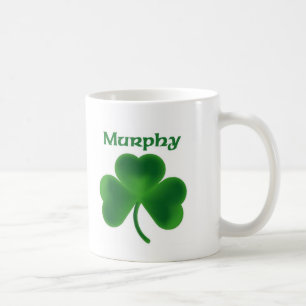 Murphy Shamrock Coffee Mug