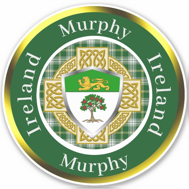 Murphy Shield & Celtic Cross Personalized (Front)