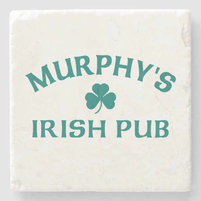 Murphy's Irish Pub   Stone Coaster (Front)