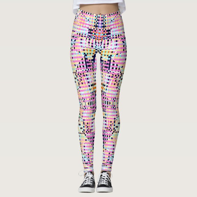 Murray Abstract Pattern Leggings (Front)