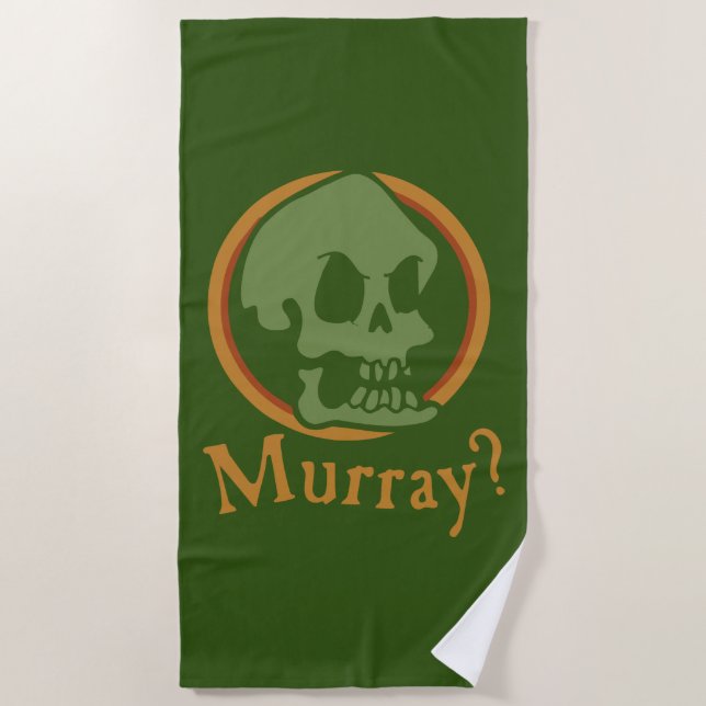 Murray? Beach Towel (Front)