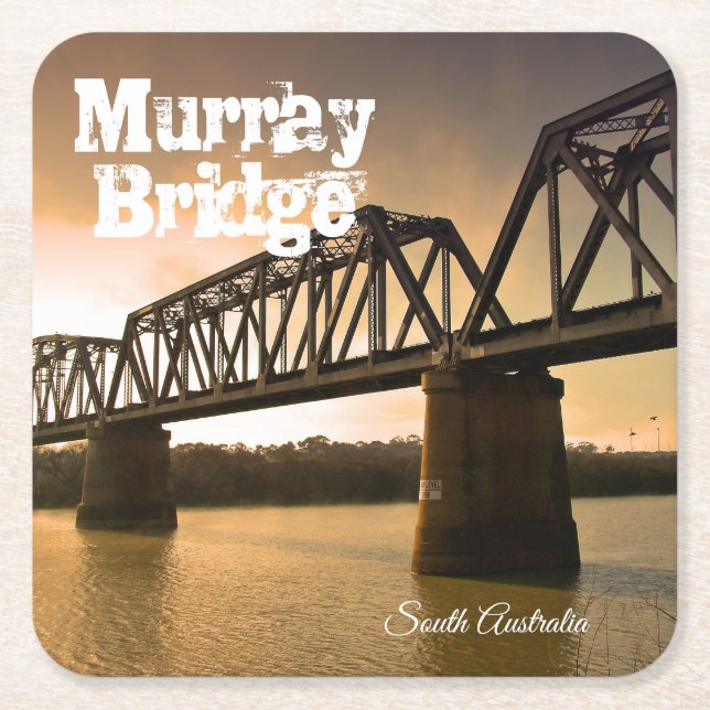 Murray Bridge Drink Coaster (Front)