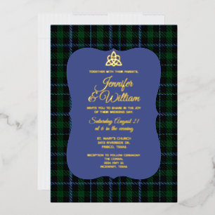 Murray Clan Tartan Plaid Wedding