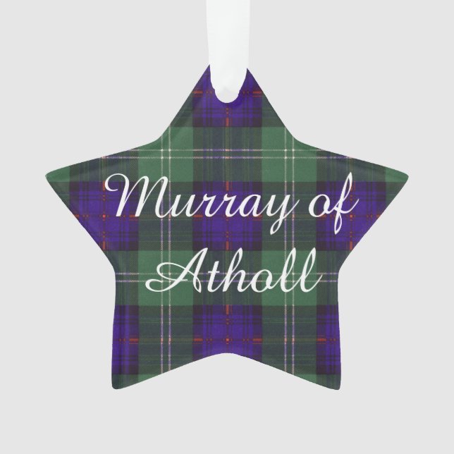 Murray de tartan écossais de kilt de plaid de clan (devant)