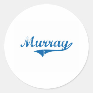 Murray Kentucky Classic Design Round Sticker