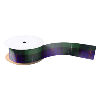 Murray of Atholl clan Plaid Scottish kilt tartan Satin Ribbon
